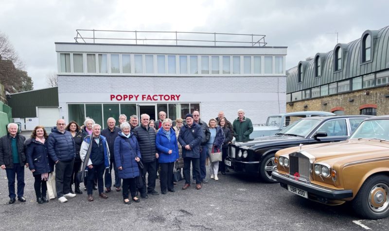 The Rolls-Royce Enthusiasts' Club Middlesex Branch at The Poppy Factory