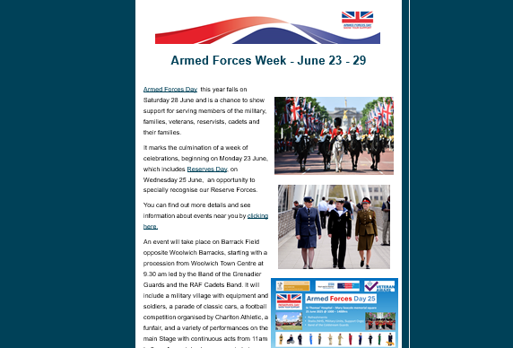 Our June Armed Forces community newsletter is out now! - The Poppy Factory