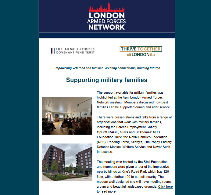 The May newsletter