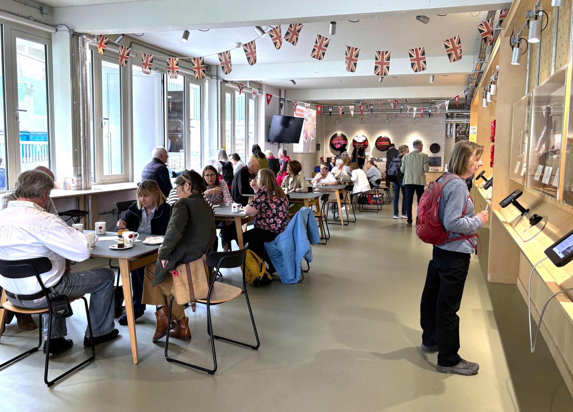 An open day at The Poppy Factory