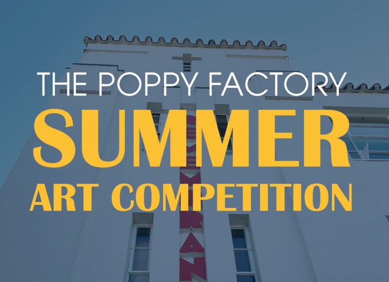Summer art competition 2026 at The Poppy Factory